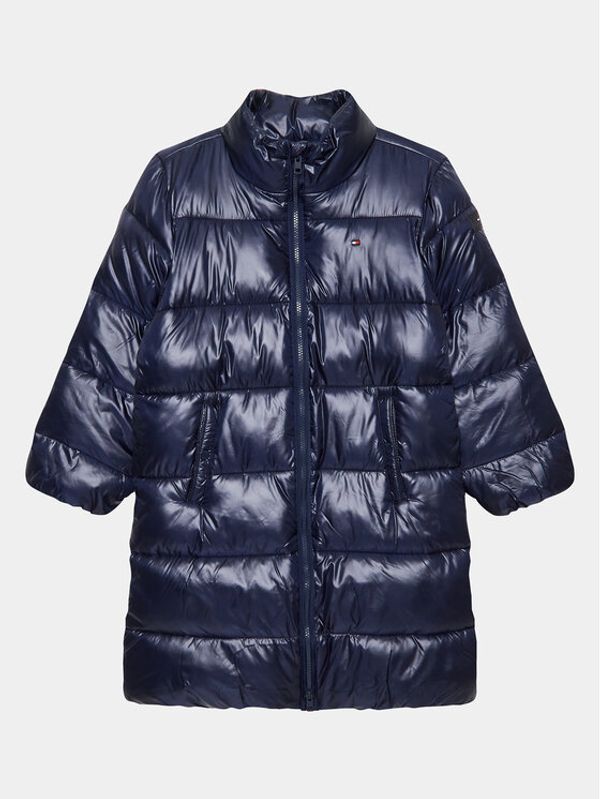 Tommy Hilfiger Tommy Hilfiger Пухено яке KG0KG07397 D Тъмносин Regular Fit