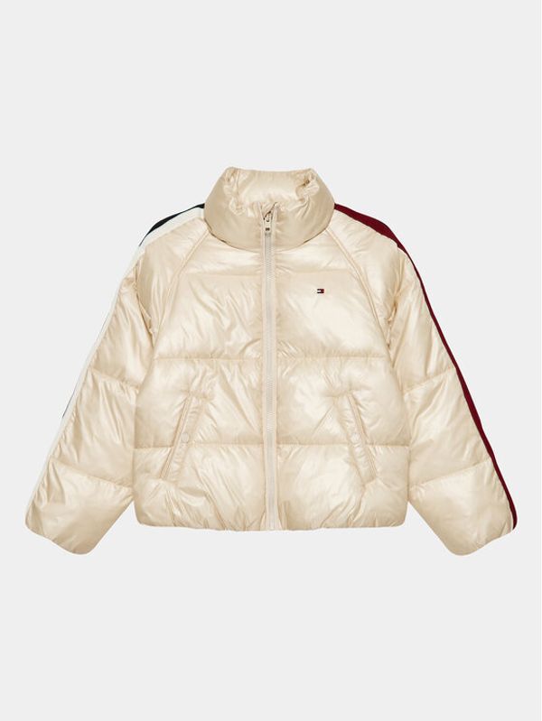 Tommy Hilfiger Tommy Hilfiger Пухено яке KG0KG07656 D Бежов Regular Fit