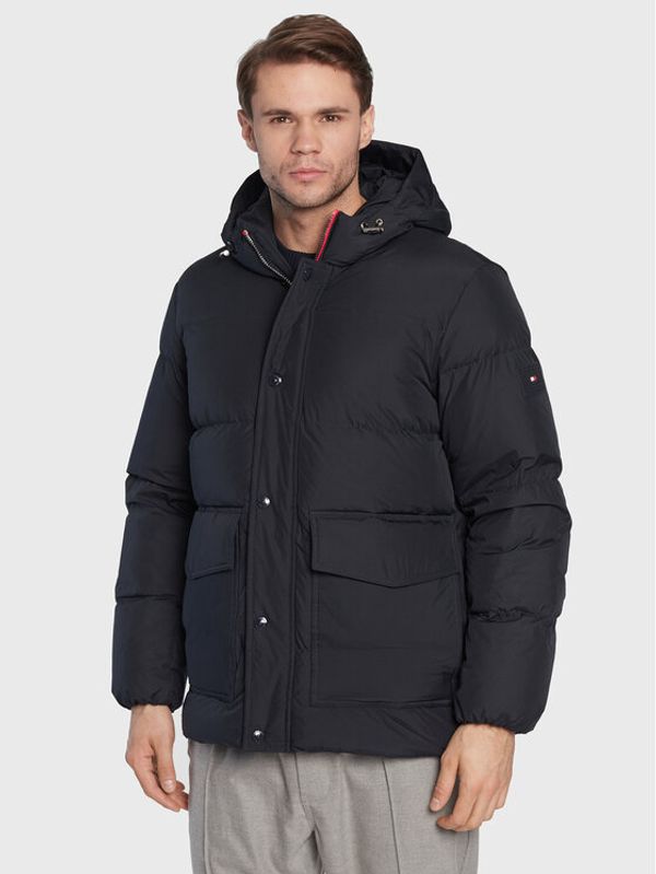 Tommy Hilfiger Tommy Hilfiger Пухено яке MW0MW27683 Тъмносин Regular Fit