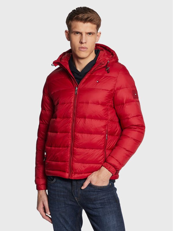 Tommy Hilfiger Tommy Hilfiger Пухено яке Quilted MW0MW29007 Червен Regular Fit