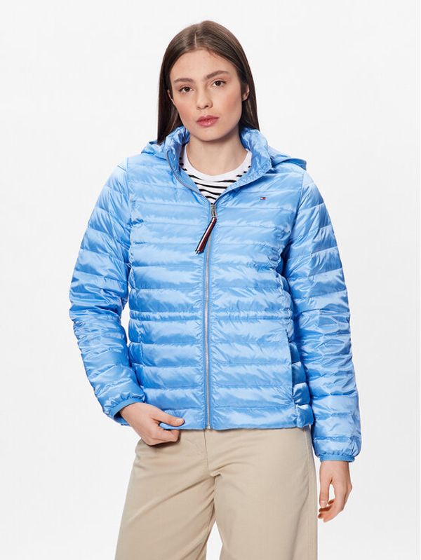 Tommy Hilfiger Tommy Hilfiger Пухено яке WW0WW37264 Син Regular Fit