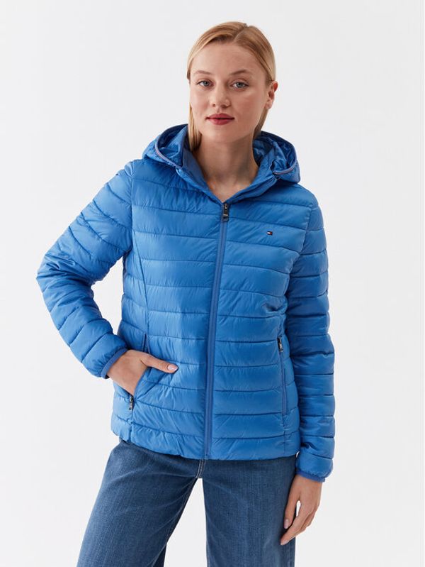 Tommy Hilfiger Tommy Hilfiger Пухено яке WW0WW38927 Син Regular Fit