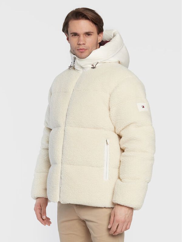 Tommy Hilfiger Tommy Hilfiger Пухено яке Zero Gravity MW0MW28733 Бежов Regular Fit