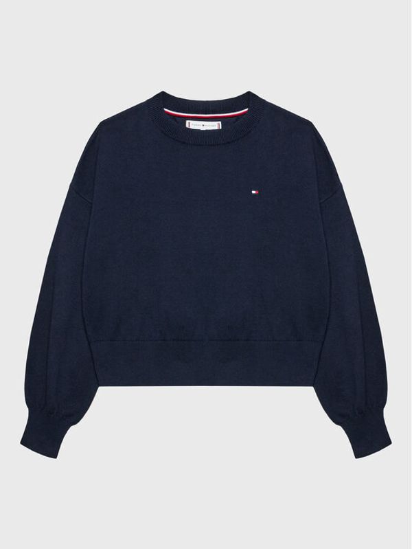 Tommy Hilfiger Tommy Hilfiger Пуловер KG0KG06909 Тъмносин Regular Fit