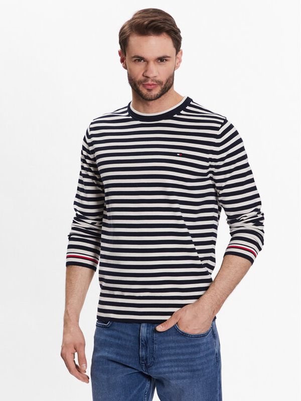 Tommy Hilfiger Tommy Hilfiger Пуловер MW0MW21316 Тъмносин Regular Fit