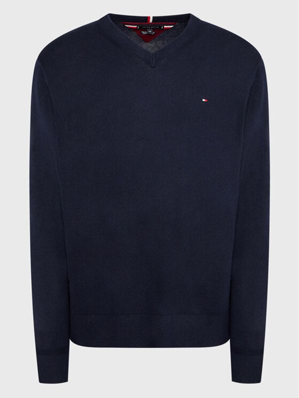 Tommy Hilfiger Tommy Hilfiger Пуловер MW0MW28047 Тъмносин Regular Fit