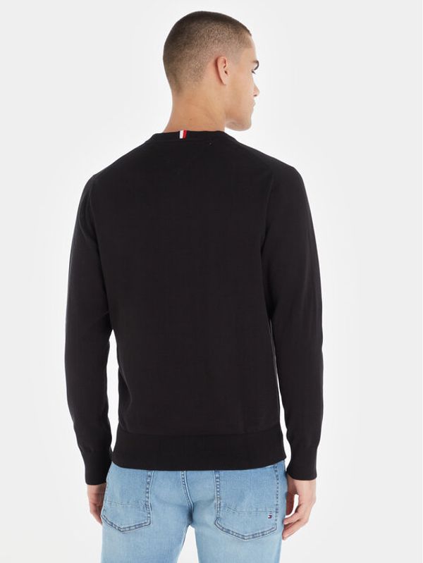 Tommy Hilfiger Tommy Hilfiger Пуловер MW0MW30956 Черен Regular Fit