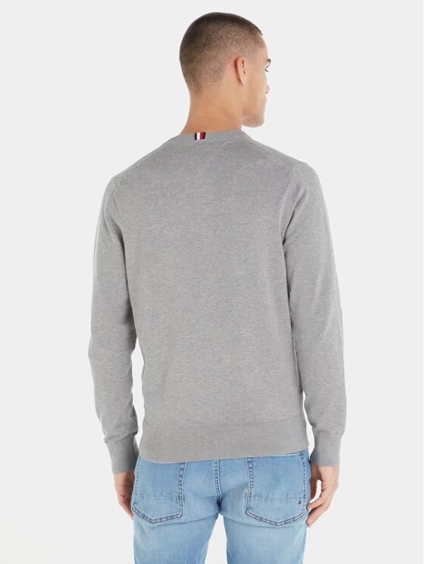 Tommy Hilfiger Tommy Hilfiger Пуловер MW0MW30956 Сив Regular Fit