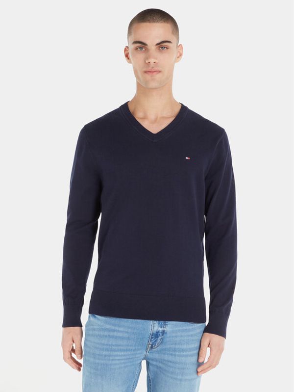 Tommy Hilfiger Tommy Hilfiger Пуловер MW0MW30956 Тъмносин Regular Fit