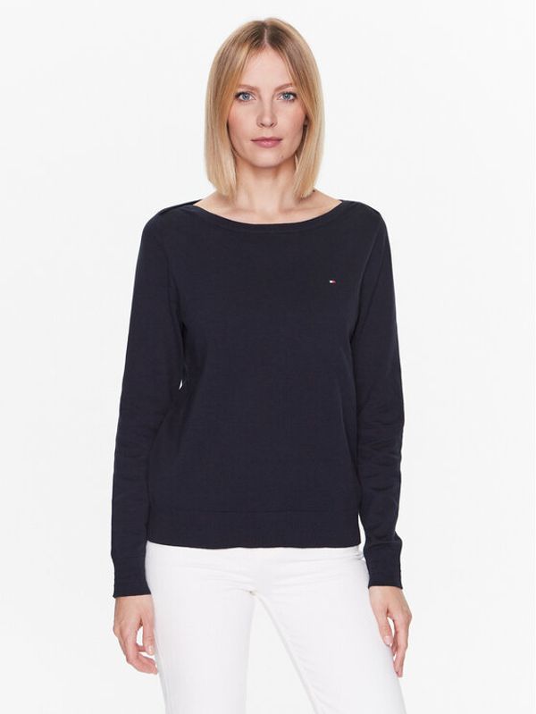 Tommy Hilfiger Tommy Hilfiger Пуловер WW0WW37938 Тъмносин Regular Fit