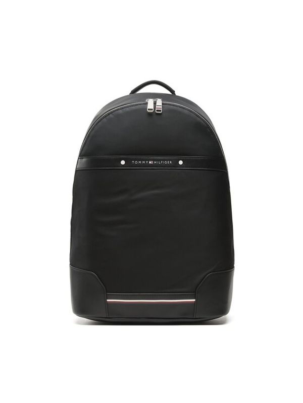 Tommy Hilfiger Tommy Hilfiger Раница Th Central Repreve Backpack AM0AM11306 Черен