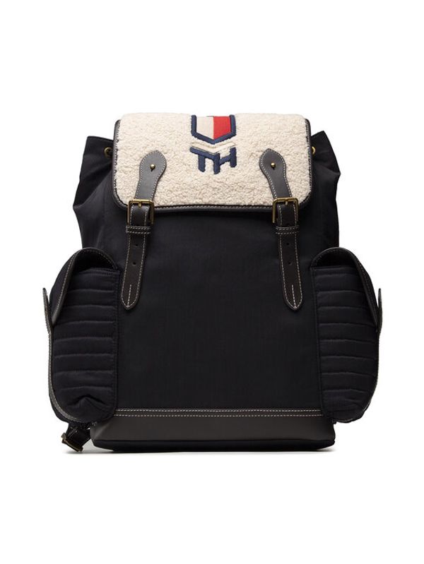 Tommy Hilfiger Tommy Hilfiger Раница Th Highlight Flap Backpack AM0AM08011 Тъмносин