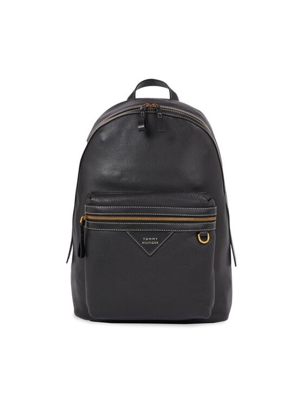 Tommy Hilfiger Tommy Hilfiger Раница Th Premium Leather Backpack AM0AM11564 Черен