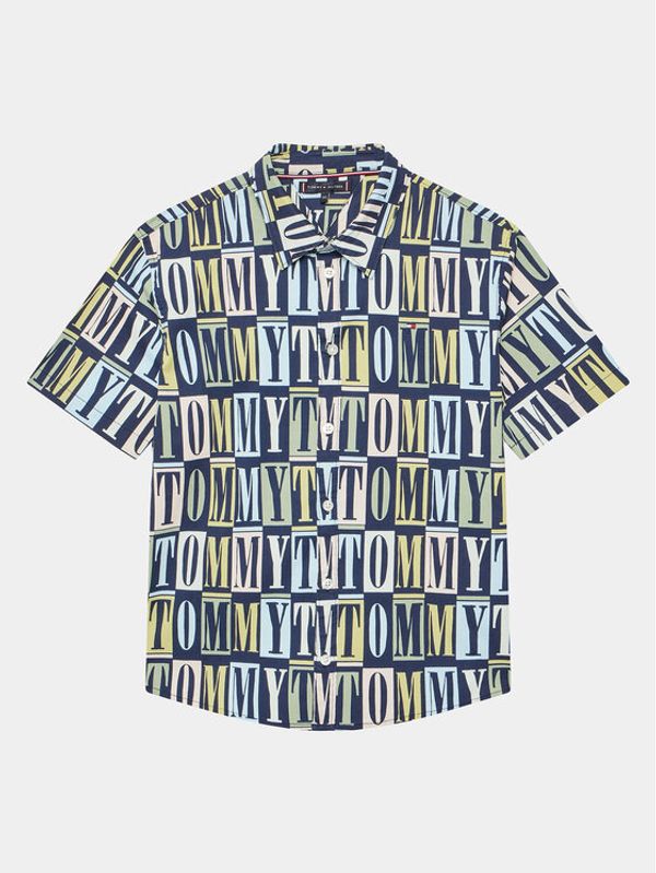 Tommy Hilfiger Tommy Hilfiger Риза KB0KB08229 D Тъмносин Regular Fit