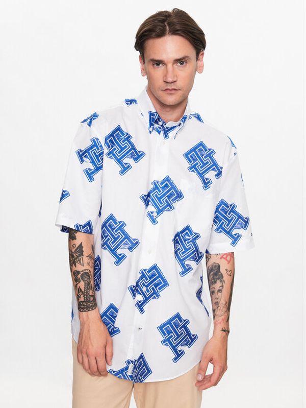 Tommy Hilfiger Tommy Hilfiger Риза Monogram MW0MW31747 Цветен Relaxed Fit