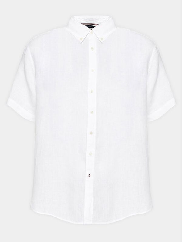 Tommy Hilfiger Tommy Hilfiger Риза MW0MW30916 Бял Regular Fit