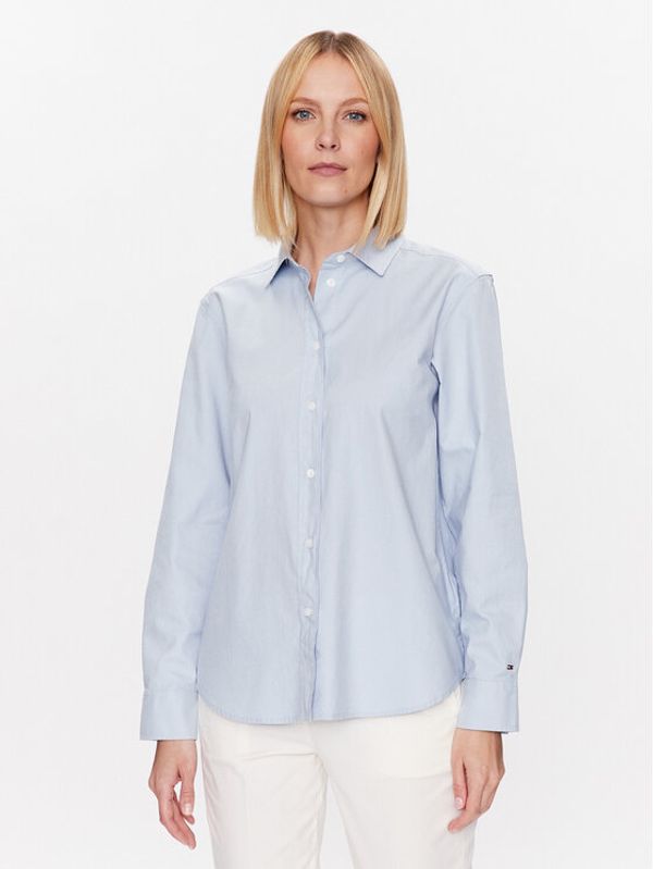 Tommy Hilfiger Tommy Hilfiger Риза Oxford WW0WW37989 Син Relaxed Fit