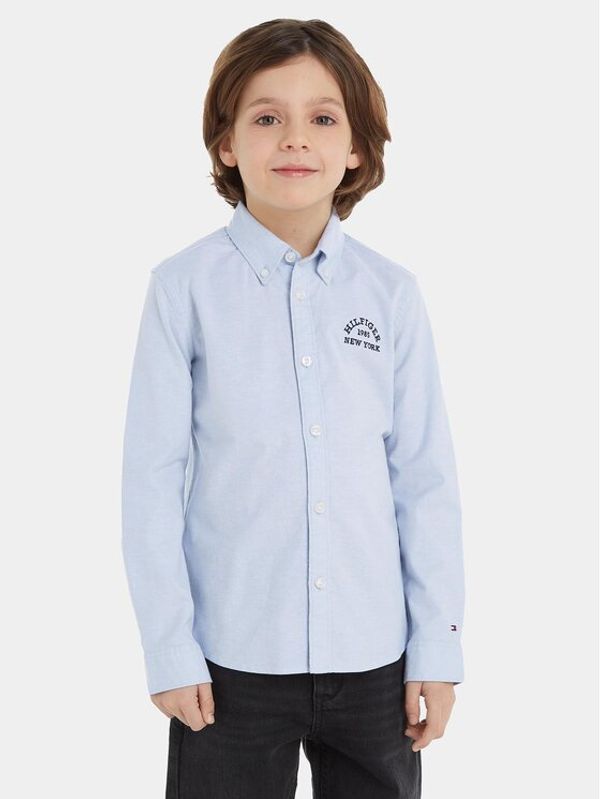 Tommy Hilfiger Tommy Hilfiger Риза Varsity KB0KB08516 Син Regular Fit