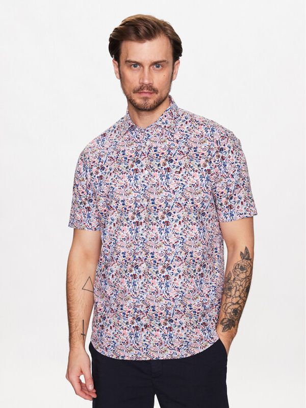 Tommy Hilfiger Tommy Hilfiger Риза Wild Flower MW0MW30607 Цветен Regular Fit