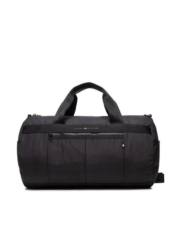 Tommy Hilfiger Tommy Hilfiger Сак Th Horizon Duffle AM0AM10267 Черен