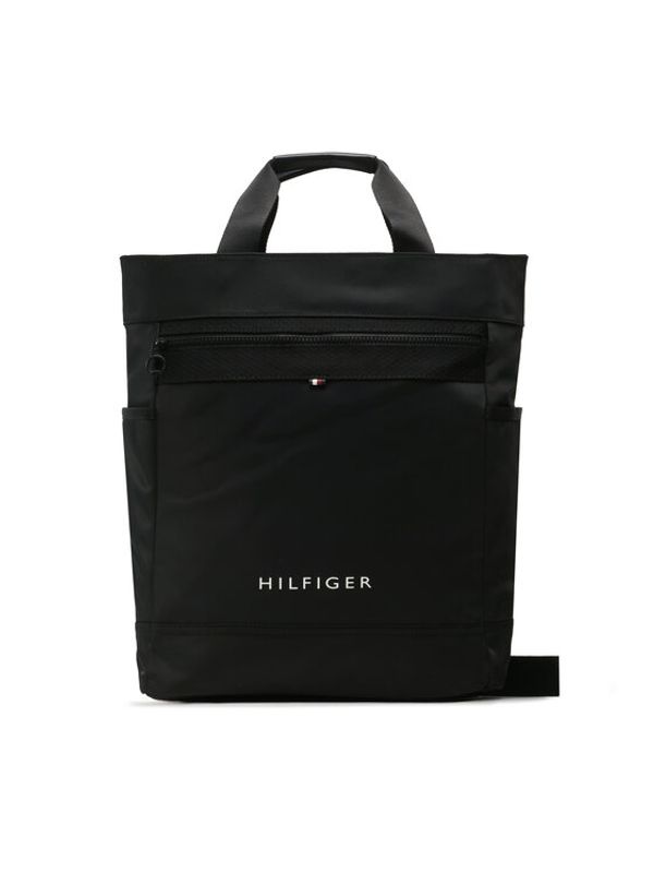 Tommy Hilfiger Tommy Hilfiger Сак Th Skyline Tote AM0AM11319 Черен