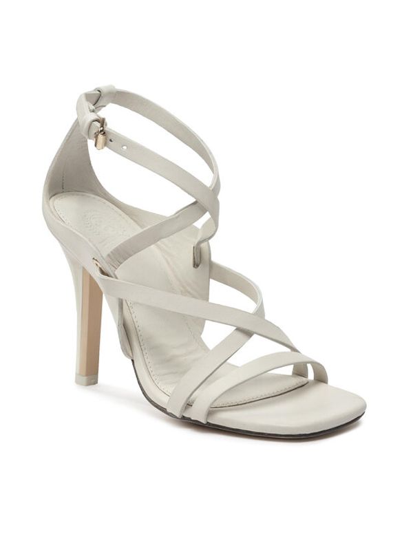 Tommy Hilfiger Tommy Hilfiger Сандали Elevated Th High Heel Snadal FW0FW06653 Бял