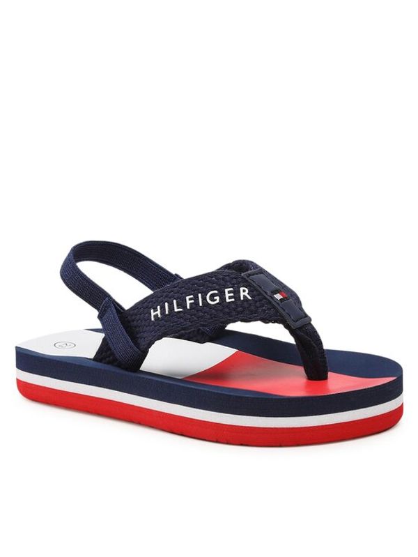 Tommy Hilfiger Tommy Hilfiger Сандали Flag Flap Flop T1B8-32917-0058 Тъмносин