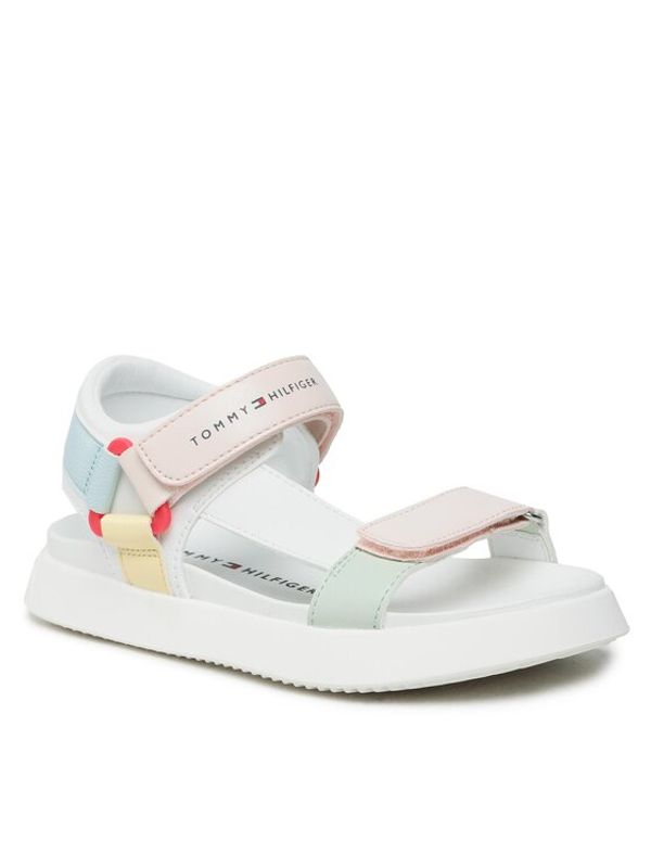 Tommy Hilfiger Tommy Hilfiger Сандали Velcro Sandal T3A2-32768-0371 M Цветен