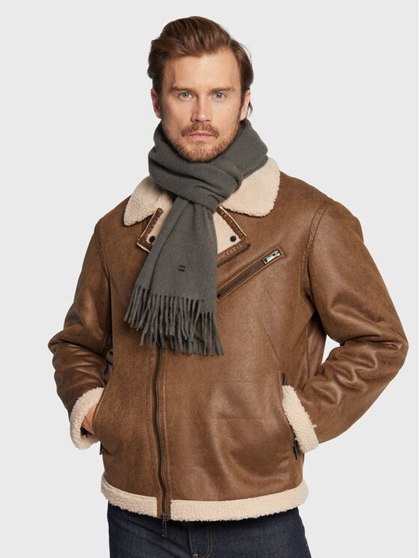 Tommy Hilfiger Tommy Hilfiger Шал Elevated Plaque AM0AM10376 Сив