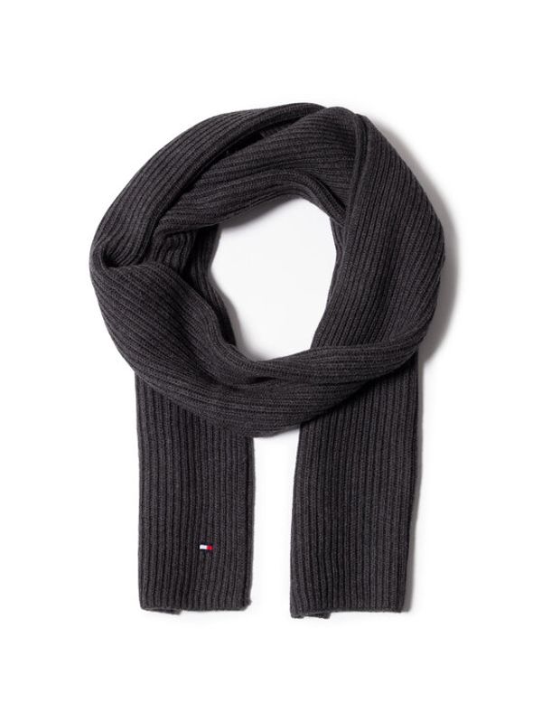 Tommy Hilfiger Tommy Hilfiger Шал Pima Cotton Scarf AM0AM06546 Сив