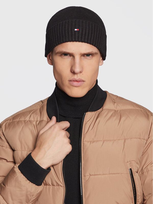 Tommy Hilfiger Tommy Hilfiger Шапка Flag AM0AM10529 Черен