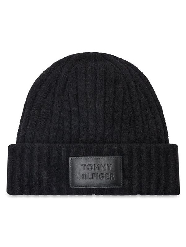 Tommy Hilfiger Tommy Hilfiger Шапка Modern Beanie AW0AW13767 Черен