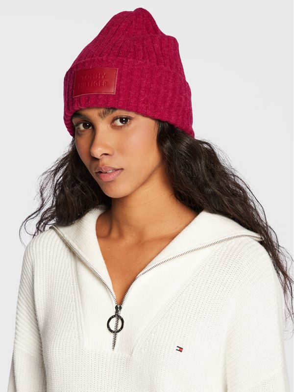 Tommy Hilfiger Tommy Hilfiger Шапка Modern Beanie AW0AW13767 Розов