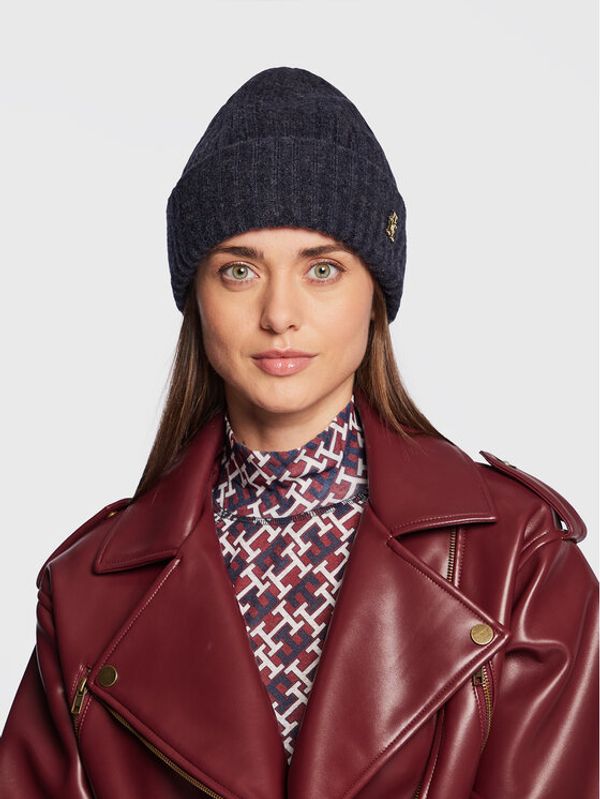 Tommy Hilfiger Tommy Hilfiger Шапка Modern Fluffy AW0AW14680 Тъмносин