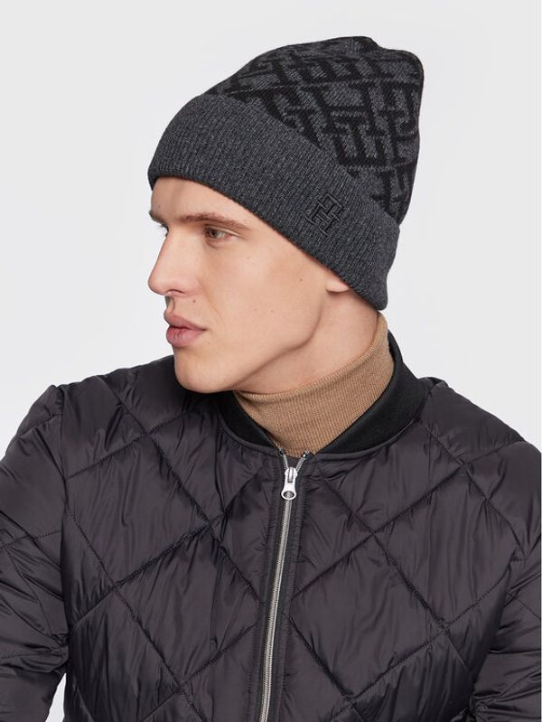 Tommy Hilfiger Tommy Hilfiger Шапка Monogram AM0AM10491 Сив