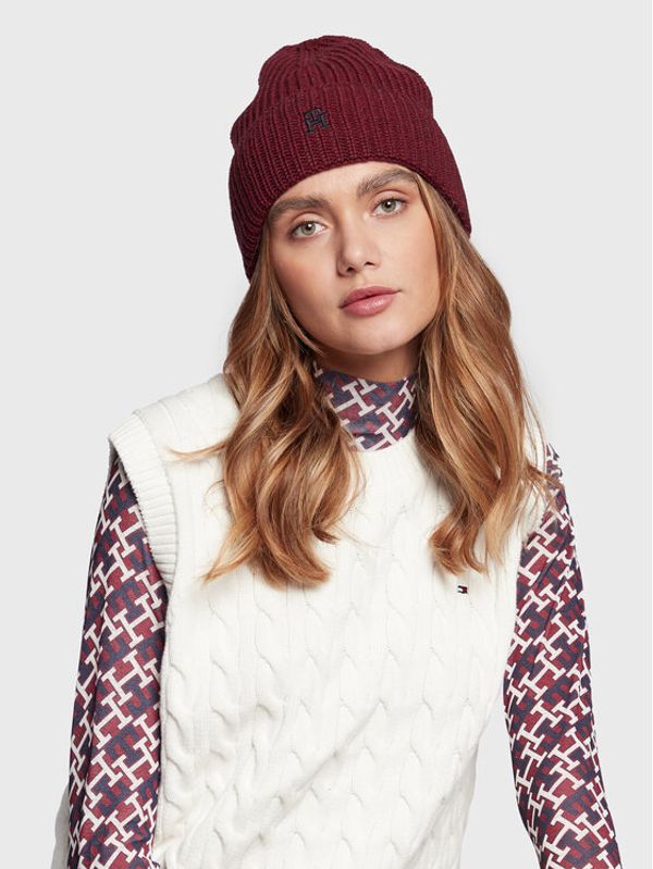 Tommy Hilfiger Tommy Hilfiger Шапка Monogram AW0AW14286 Бордо