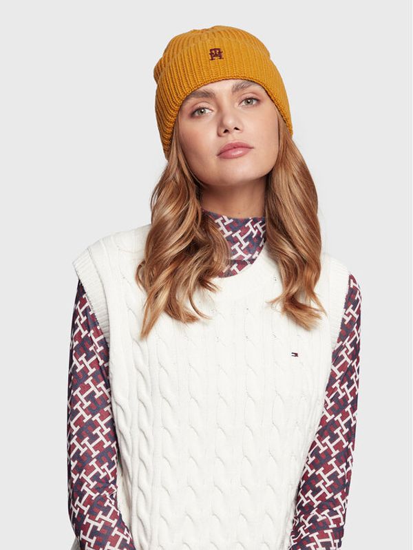 Tommy Hilfiger Tommy Hilfiger Шапка Monogram AW0AW14286 Жълт