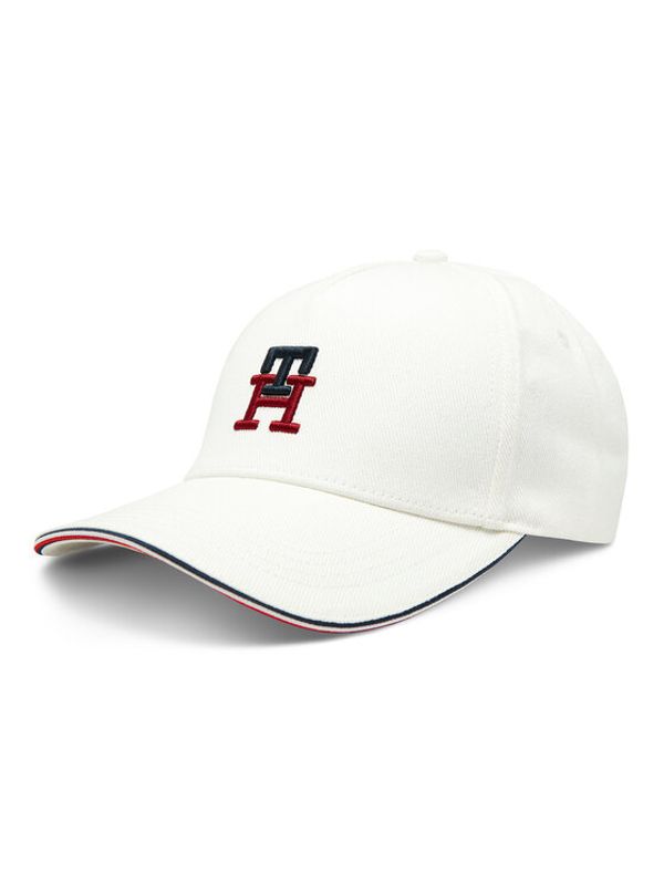 Tommy Hilfiger Tommy Hilfiger Шапка с козирка AM0AM11514 Бял
