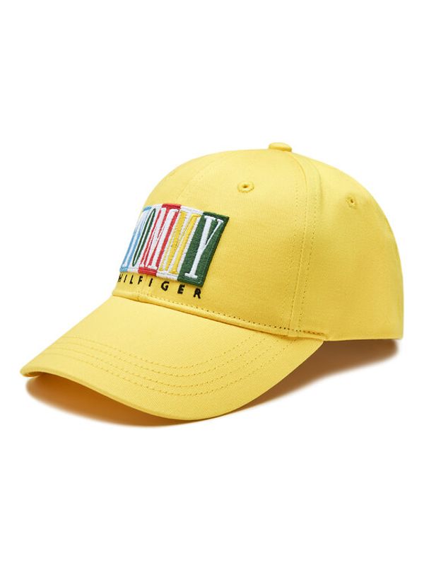 Tommy Hilfiger Tommy Hilfiger Шапка с козирка AU0AU01672 Жълт