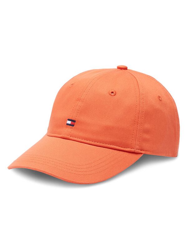 Tommy Hilfiger Tommy Hilfiger Шапка с козирка Essential Flag AW0AW14155 Оранжев