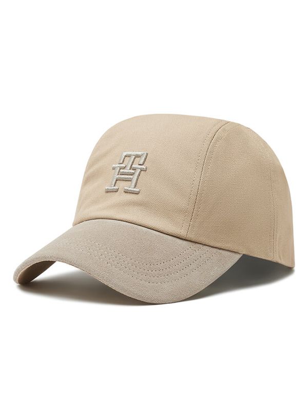Tommy Hilfiger Tommy Hilfiger Шапка с козирка Summer Premium AM0AM10873 Бежов