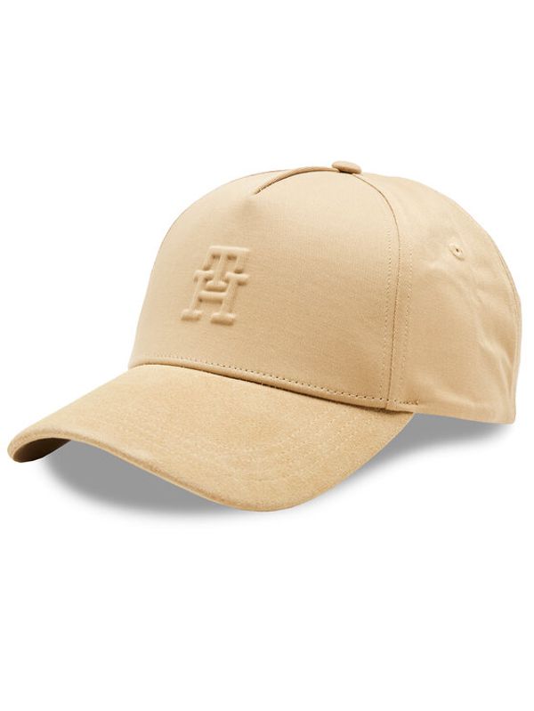 Tommy Hilfiger Tommy Hilfiger Шапка с козирка Summer Premium AM0AM11256 Бежов