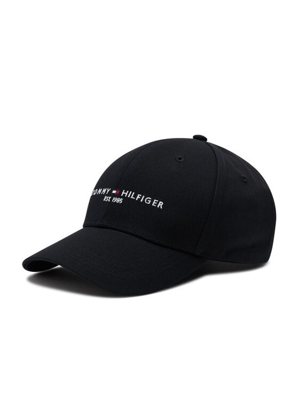 Tommy Hilfiger Tommy Hilfiger Шапка с козирка Th Established Cap AM0AM07352 Черен