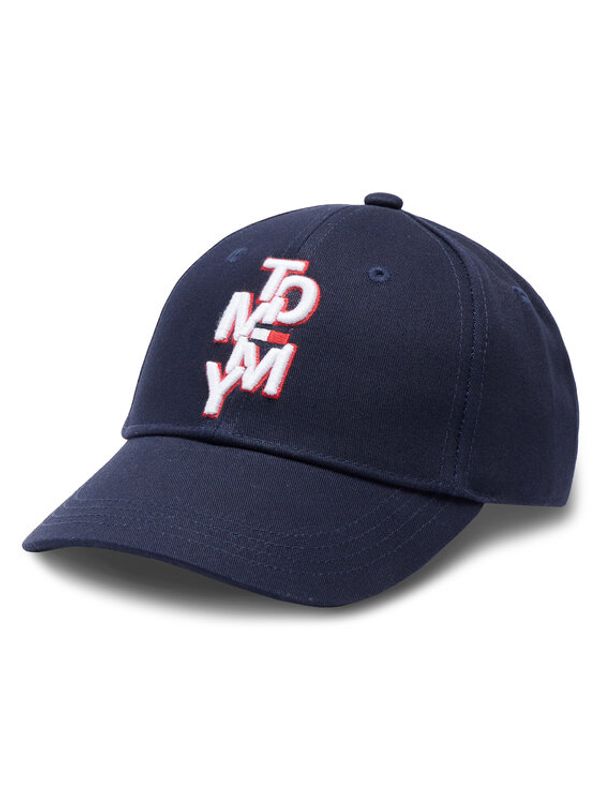 Tommy Hilfiger Tommy Hilfiger Шапка с козирка Tommy Logo Cap AU0AU01600 Тъмносин