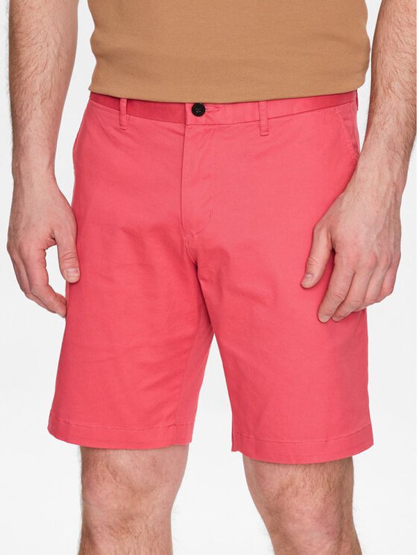 Tommy Hilfiger Tommy Hilfiger Шорти от плат Brooklyn MW0MW23563 Розов Regular Fit