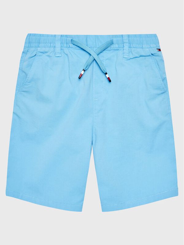 Tommy Hilfiger Tommy Hilfiger Шорти от плат KB0KB08124 D Син Straight Fit