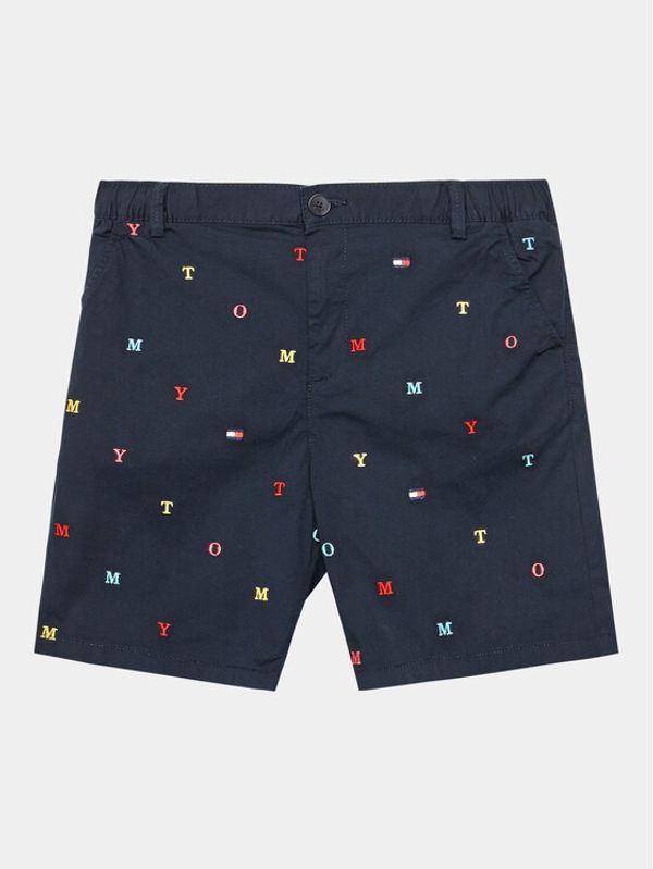 Tommy Hilfiger Tommy Hilfiger Шорти от плат KB0KB08125 D Тъмносин Regular Fit