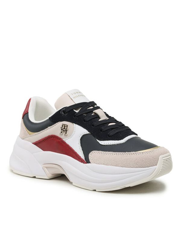 Tommy Hilfiger Tommy Hilfiger Сникърси Chunky Th Runner FW0FW07386 Син