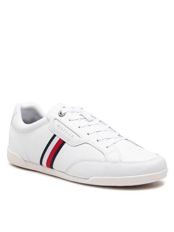 Tommy Hilfiger Tommy Hilfiger Сникърси Classic Lo Cupsole Leather FM0FM04277 Бял