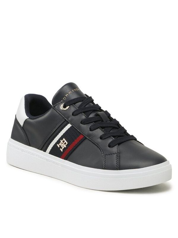 Tommy Hilfiger Tommy Hilfiger Сникърси Corp Webbing Sneaker FW0FW07379 Тъмносин